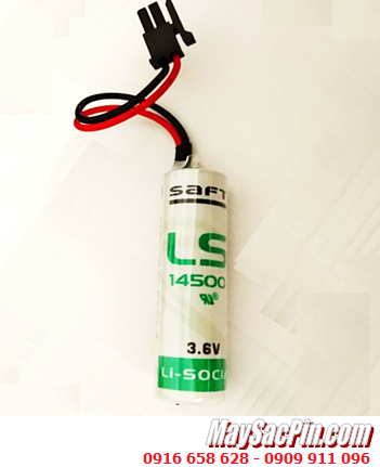 Saft LS14500 (Zắc ABB); Pin nuôi nguồn PLC Saft LS14500 lithium 3.6v AA 2600mAh _Xuất xứ Pháp